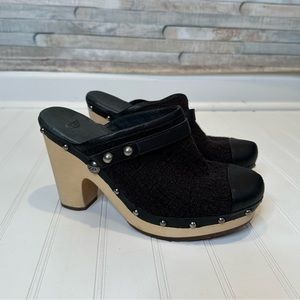 Ugg clogs women’s size 8 black shoes Y2K mule